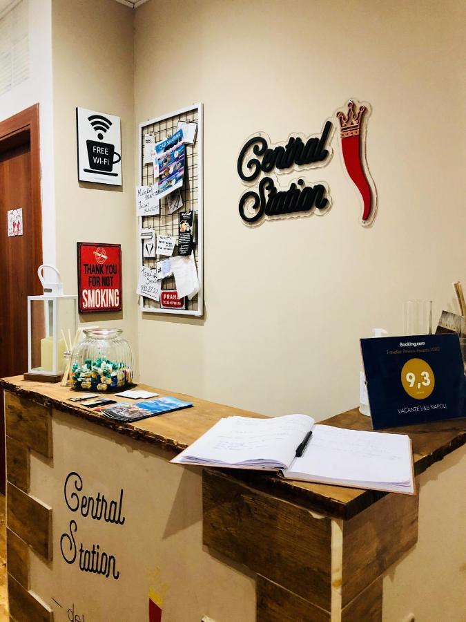 Napoli Central Station Deluxe Panzió Kültér fotó